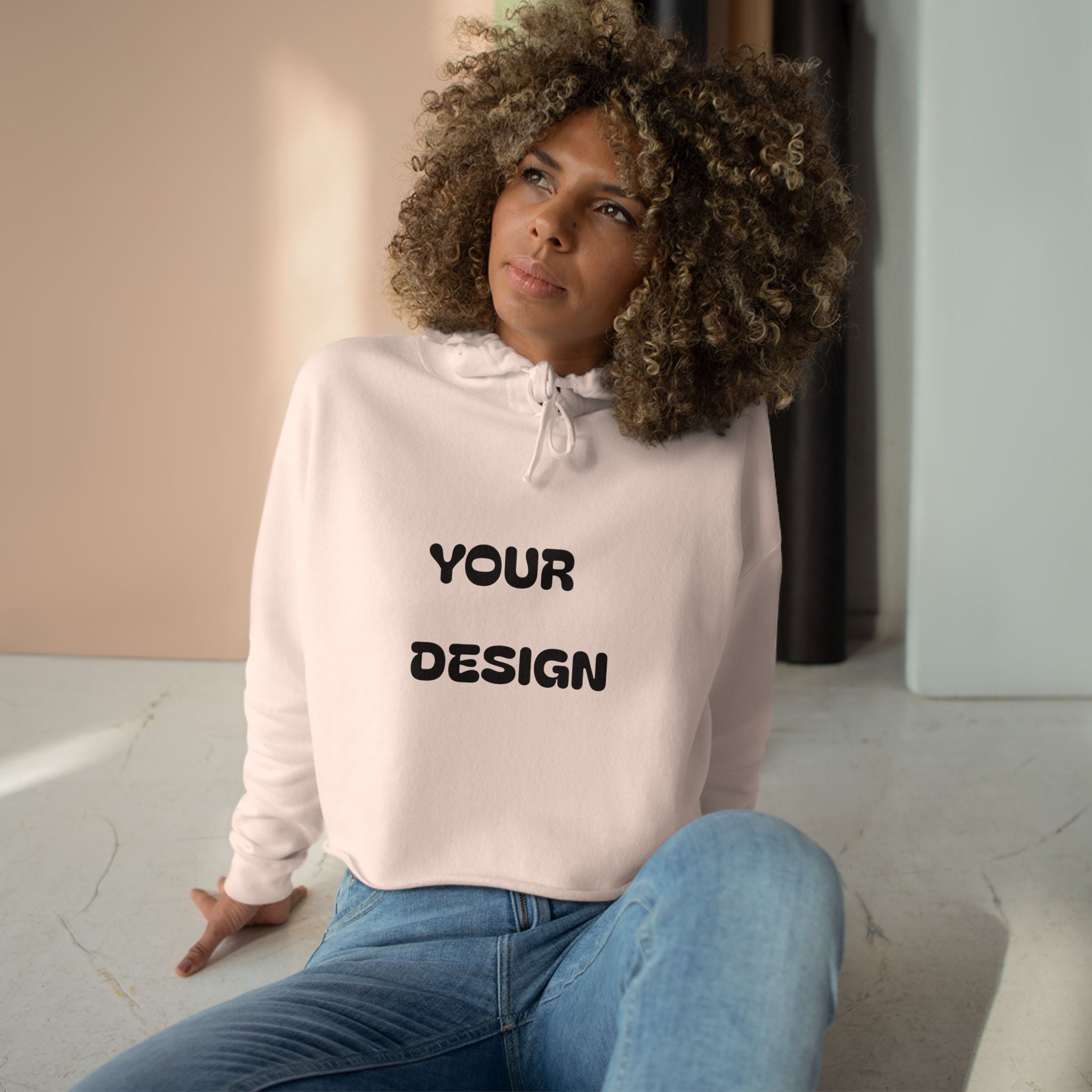 Customize Your Crop Hoodie for Comfort & Style, Casual Wear, Gift for Her, Trendy Layering, Athleisure Outfit
