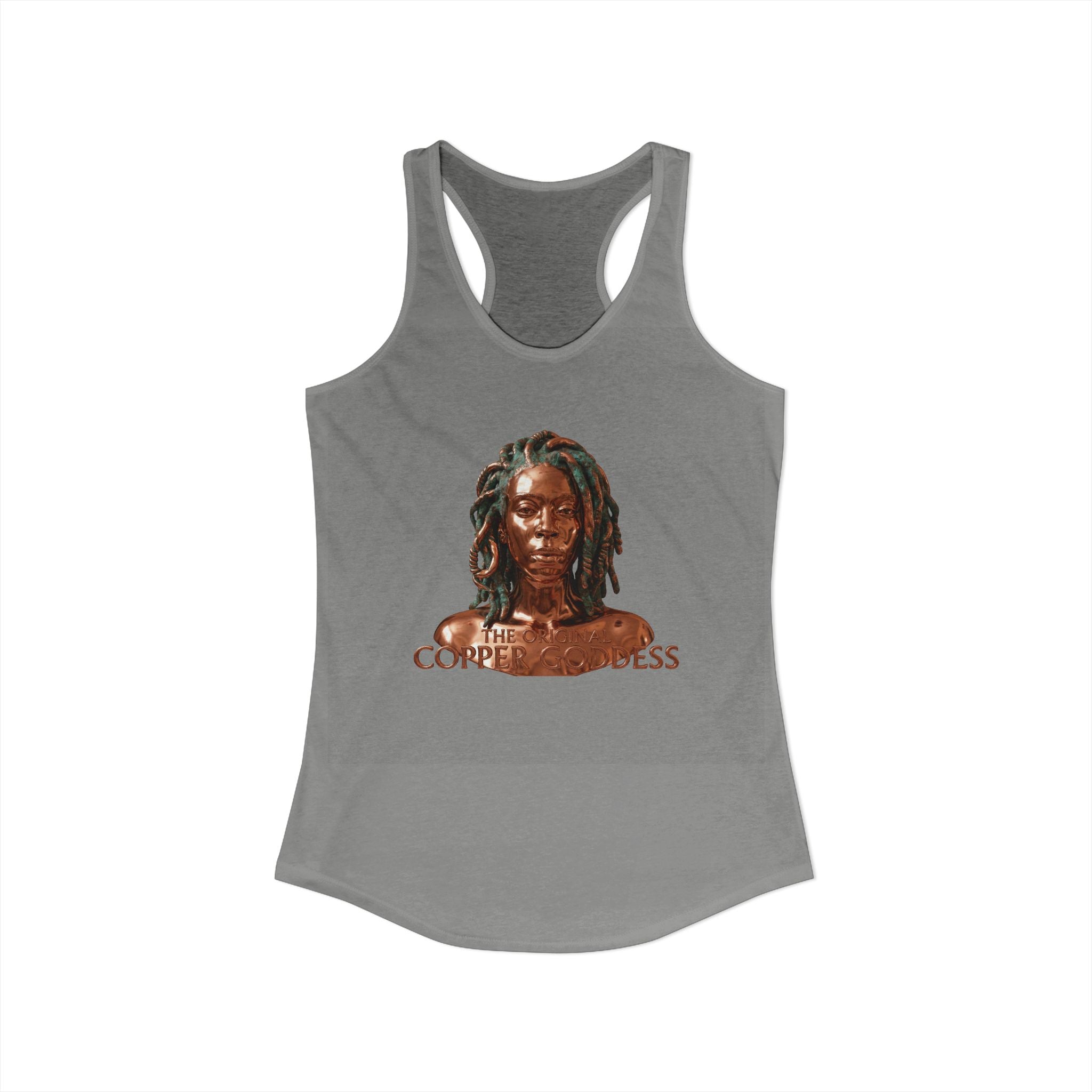 Copper Goddess Racerback Tank Top