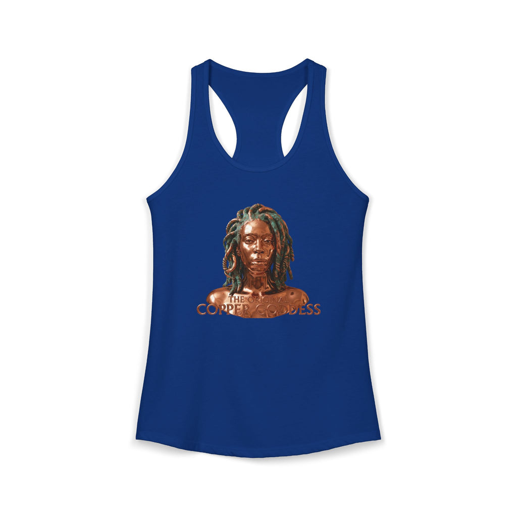 Copper Goddess Racerback Tank Top