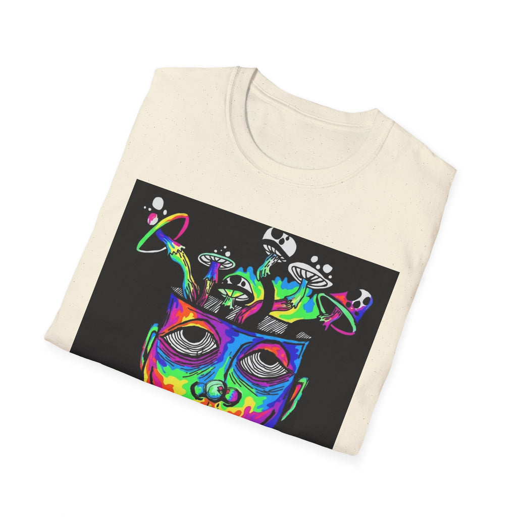 Psychedelic Portrait T-Shirt trippy world