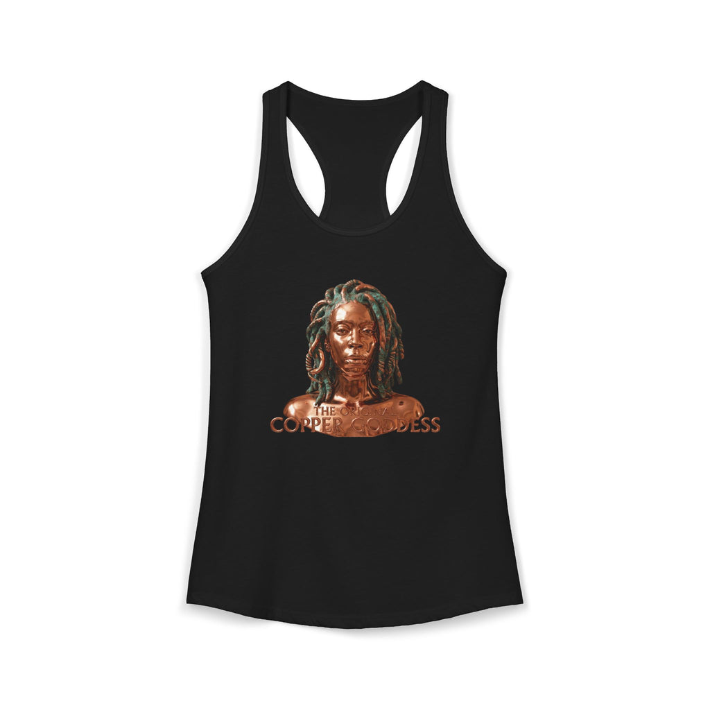 Copper Goddess Racerback Tank Top