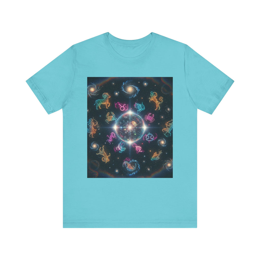 Unisex Zodiac Sign Short Sleeve Tee