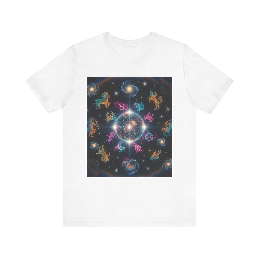 Unisex Zodiac Sign Short Sleeve Tee