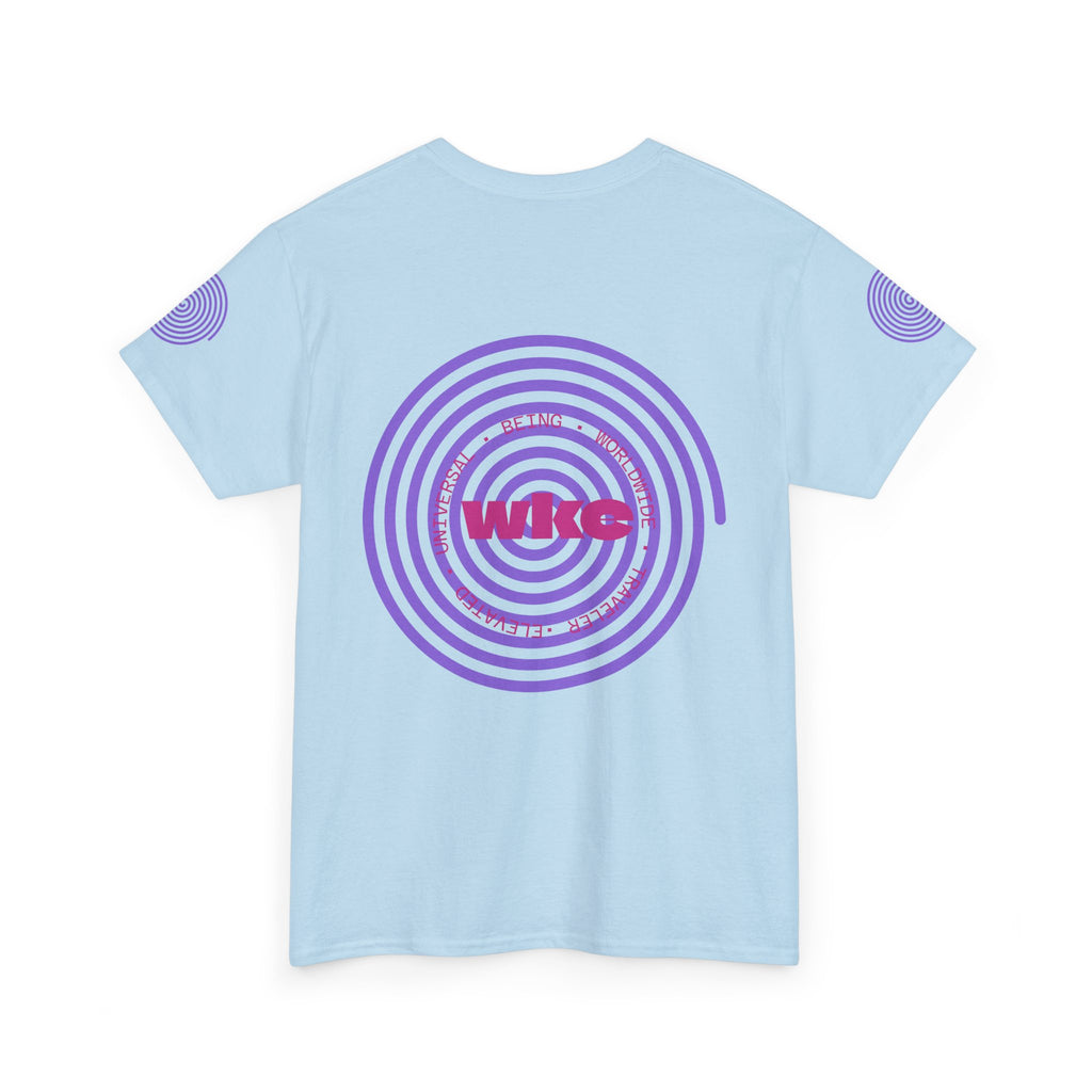 Cosmic Panther Tee — 'WKE WILD EXCLUSIVE' Neon Galaxy Cat Graphic Shirt