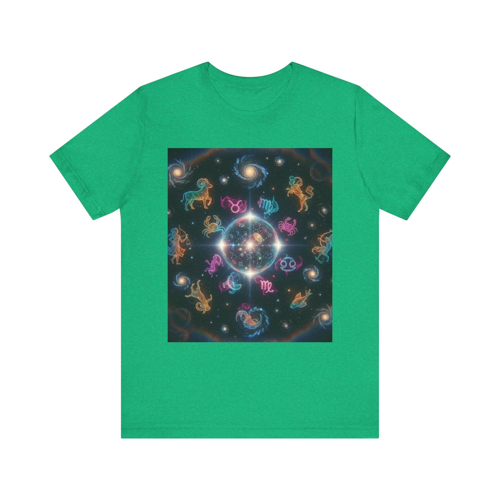 Unisex Zodiac Sign Short Sleeve Tee