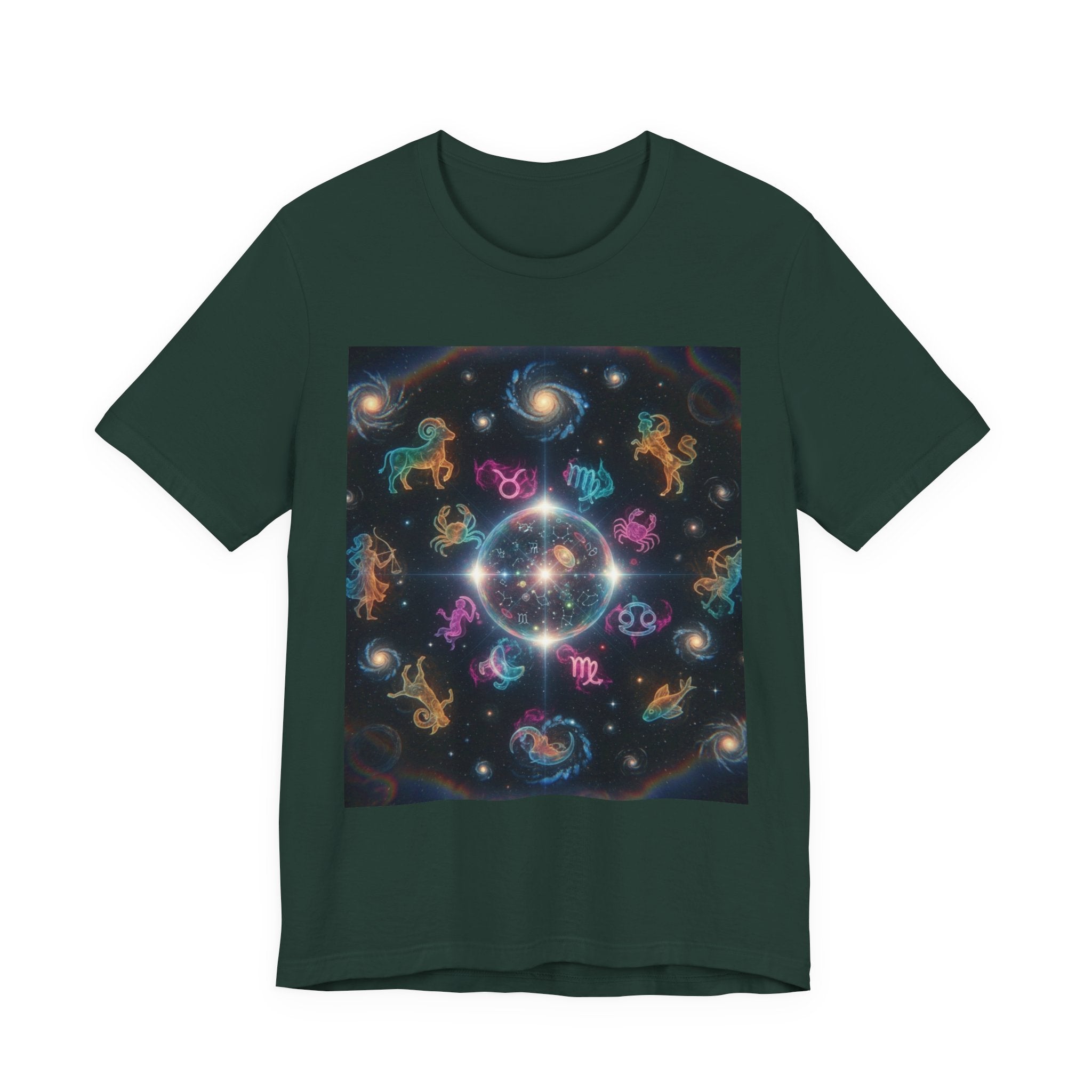 Unisex Zodiac Sign Short Sleeve Tee