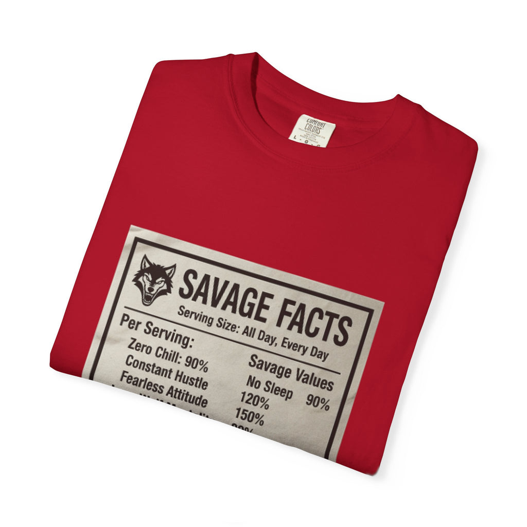 Savage Facts Unisex T-Shirt – Fun Graphic Tee for Casual Wear