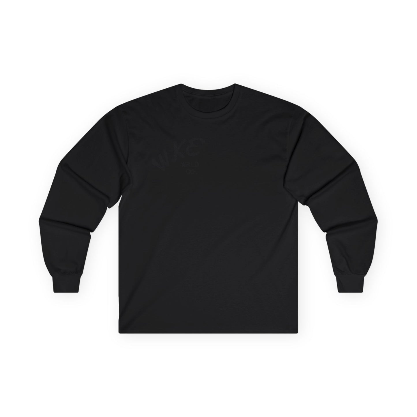 WKE WRLD  Co Long Sleeve Tee - Artistic Unisex Shirt, Perfect for Festivals, Gifts, Lounge, Casual Wear, Conscious Vibes