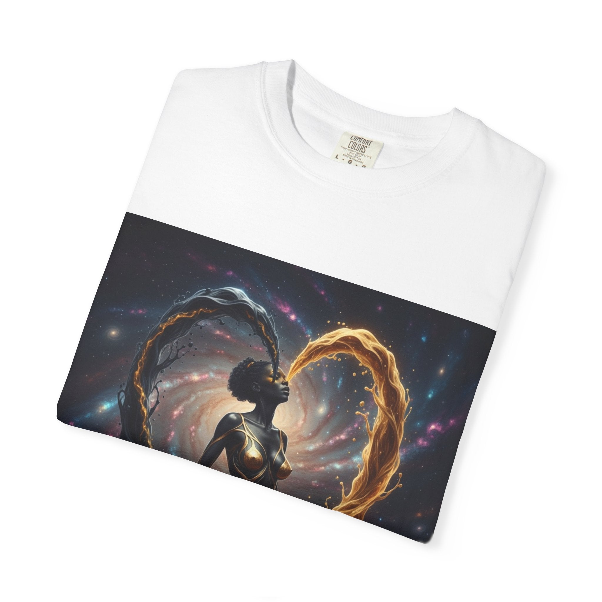 Heartbeat T-Shirt — Astral Couple Silhouette Tee