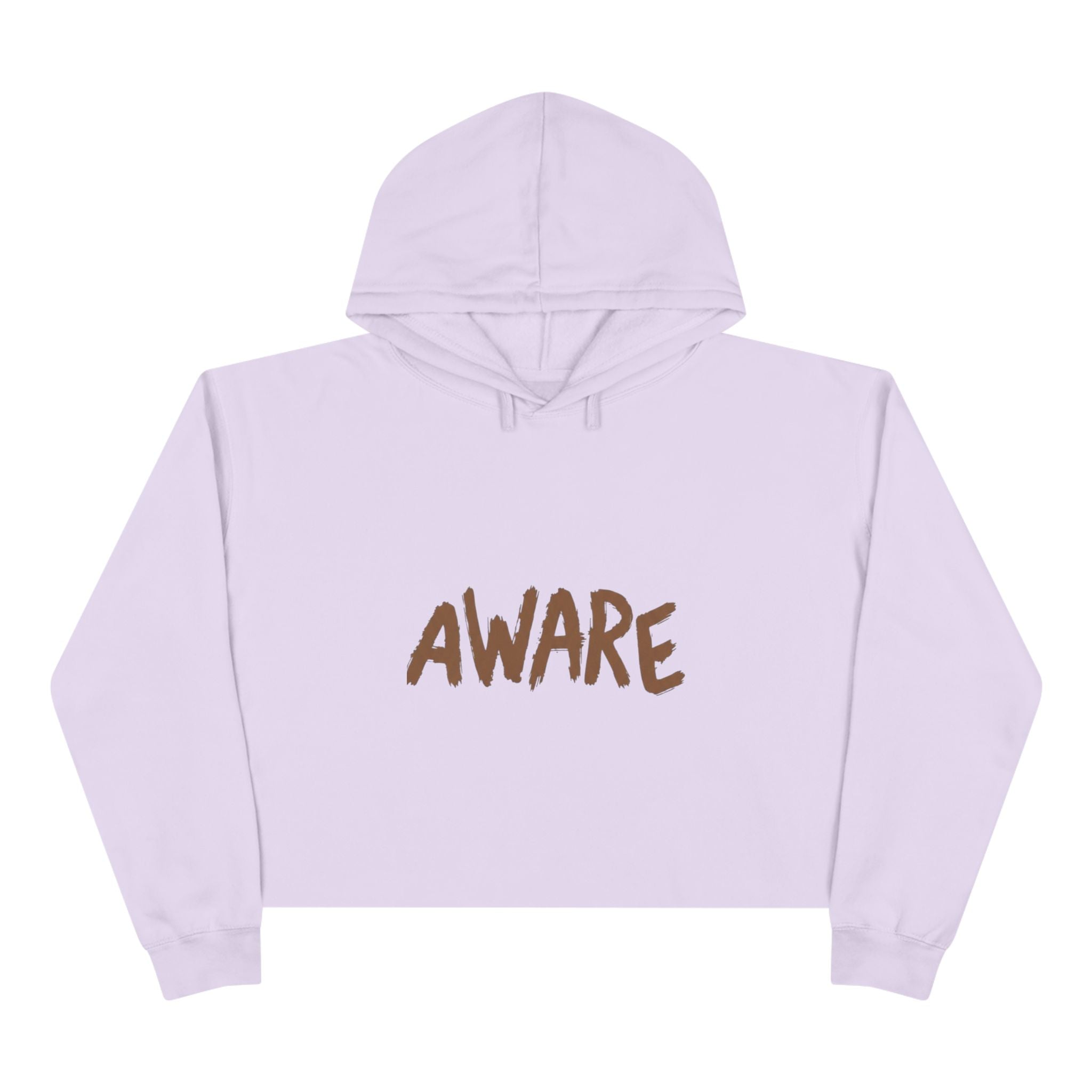 Aware! Crop Hoodie