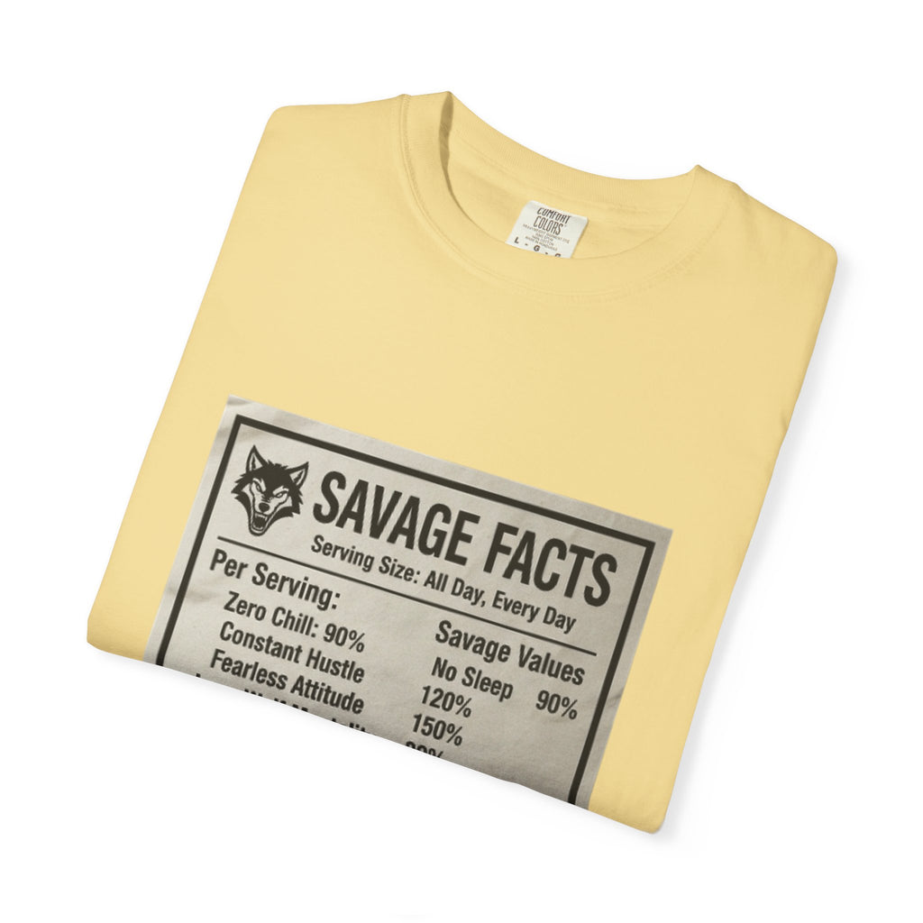 Savage Facts Unisex T-Shirt – Fun Graphic Tee for Casual Wear