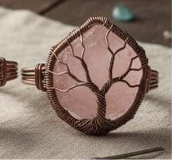 iamevibez Wire Wrapped Rare Specimen Bracelet