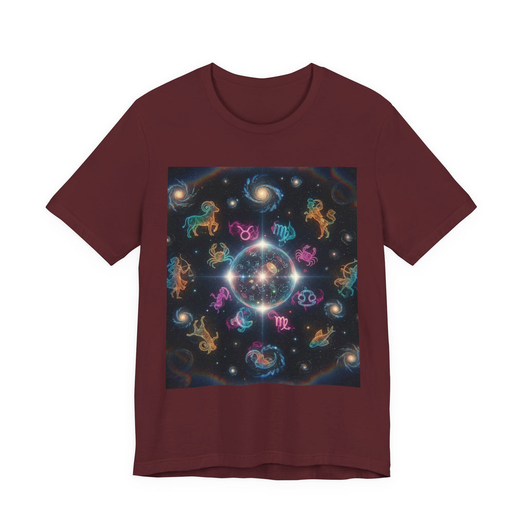 Unisex Zodiac Sign Short Sleeve Tee