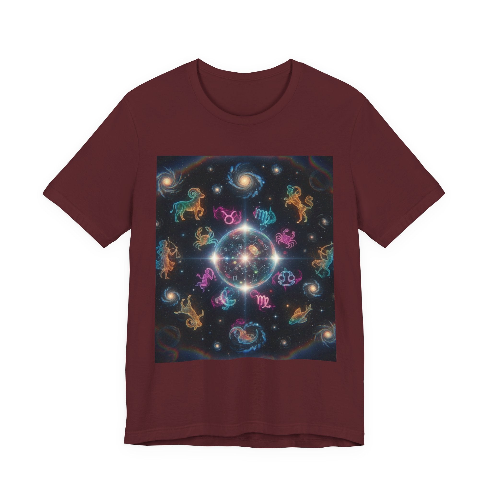 Unisex Zodiac Sign Short Sleeve Tee