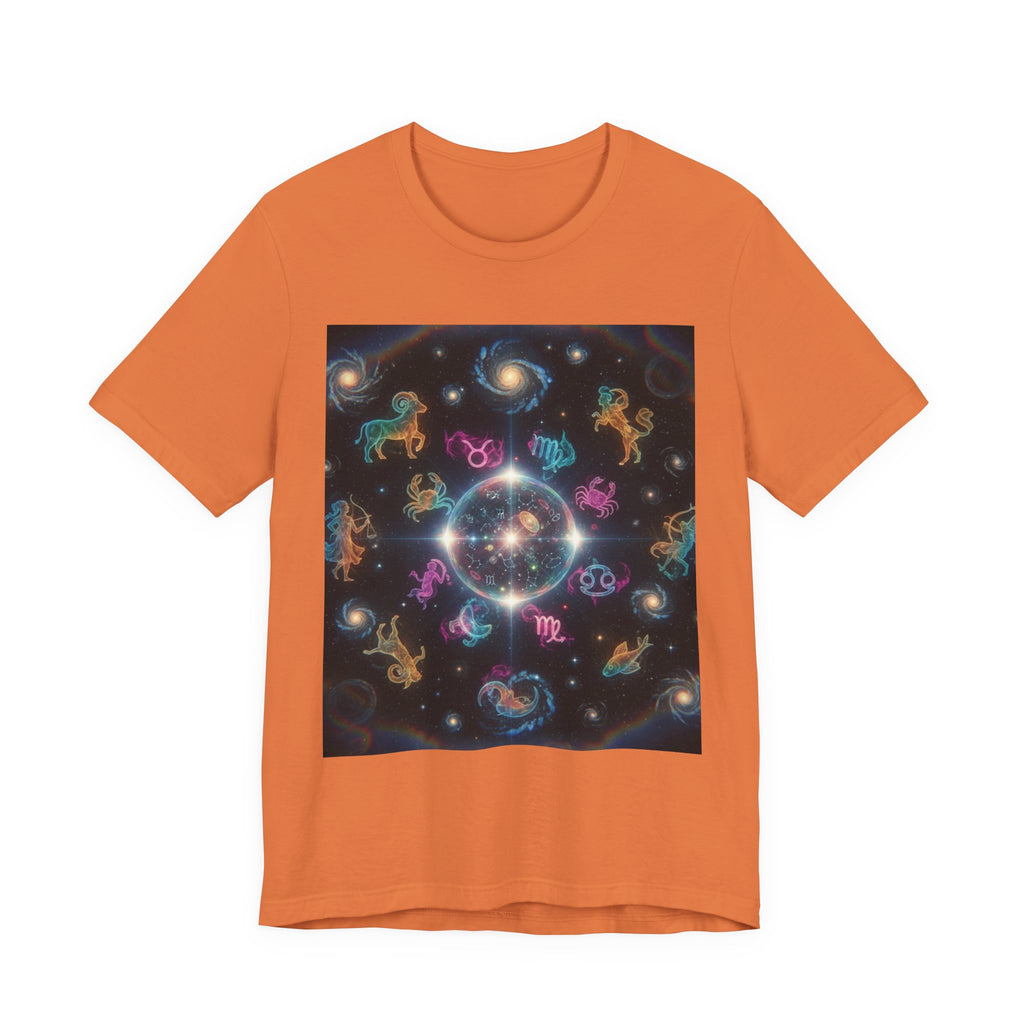 Unisex Zodiac Sign Short Sleeve Tee