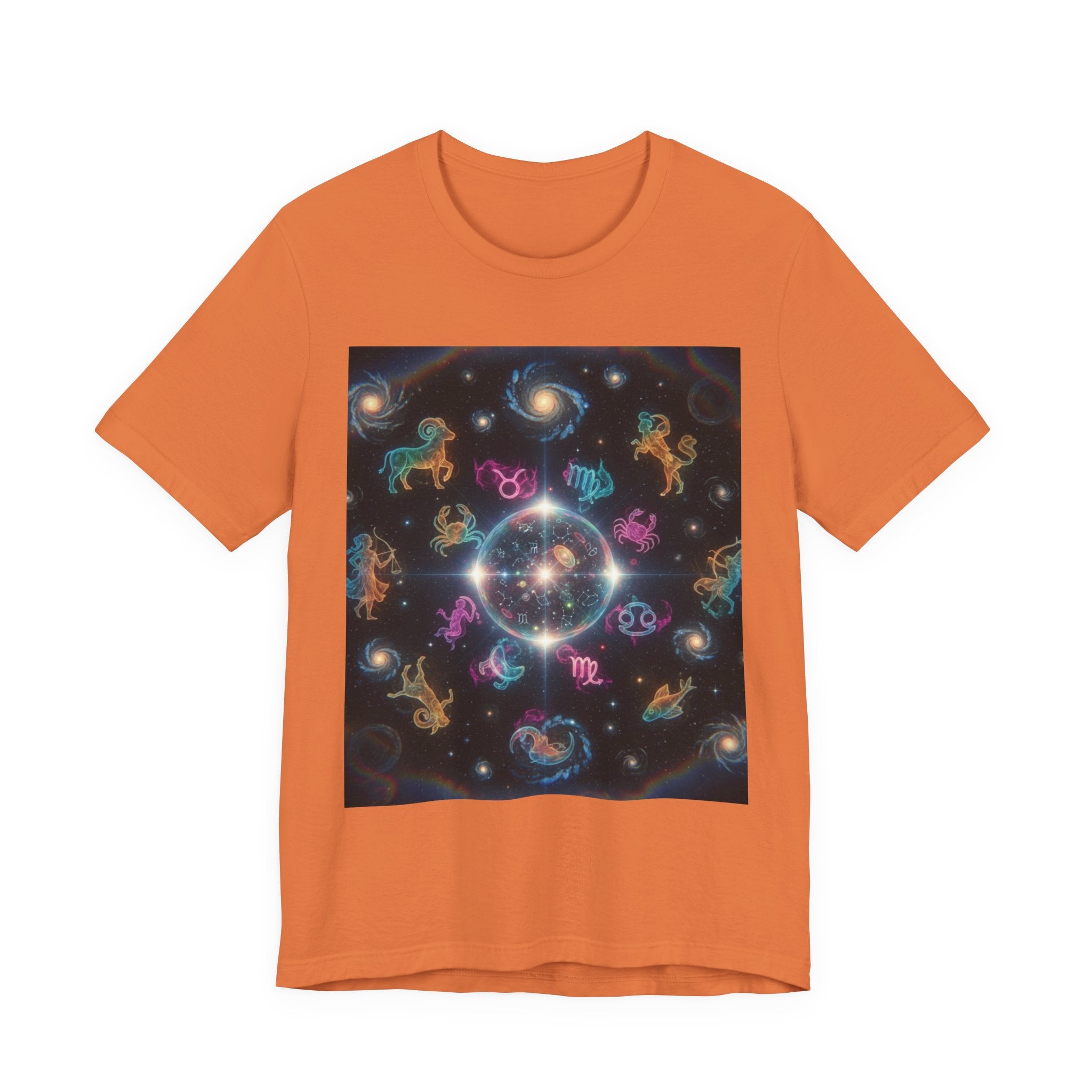 Unisex Zodiac Sign Short Sleeve Tee
