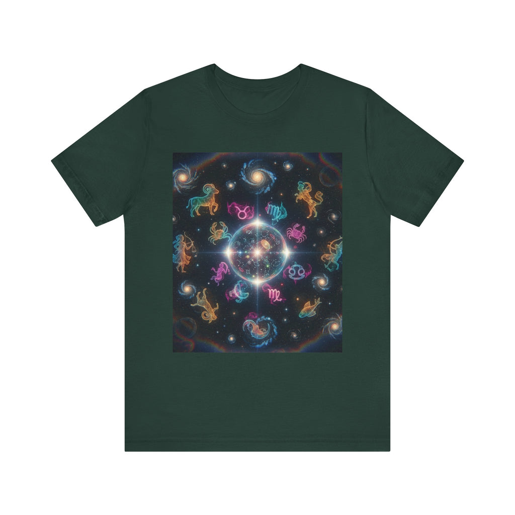 Unisex Zodiac Sign Short Sleeve Tee