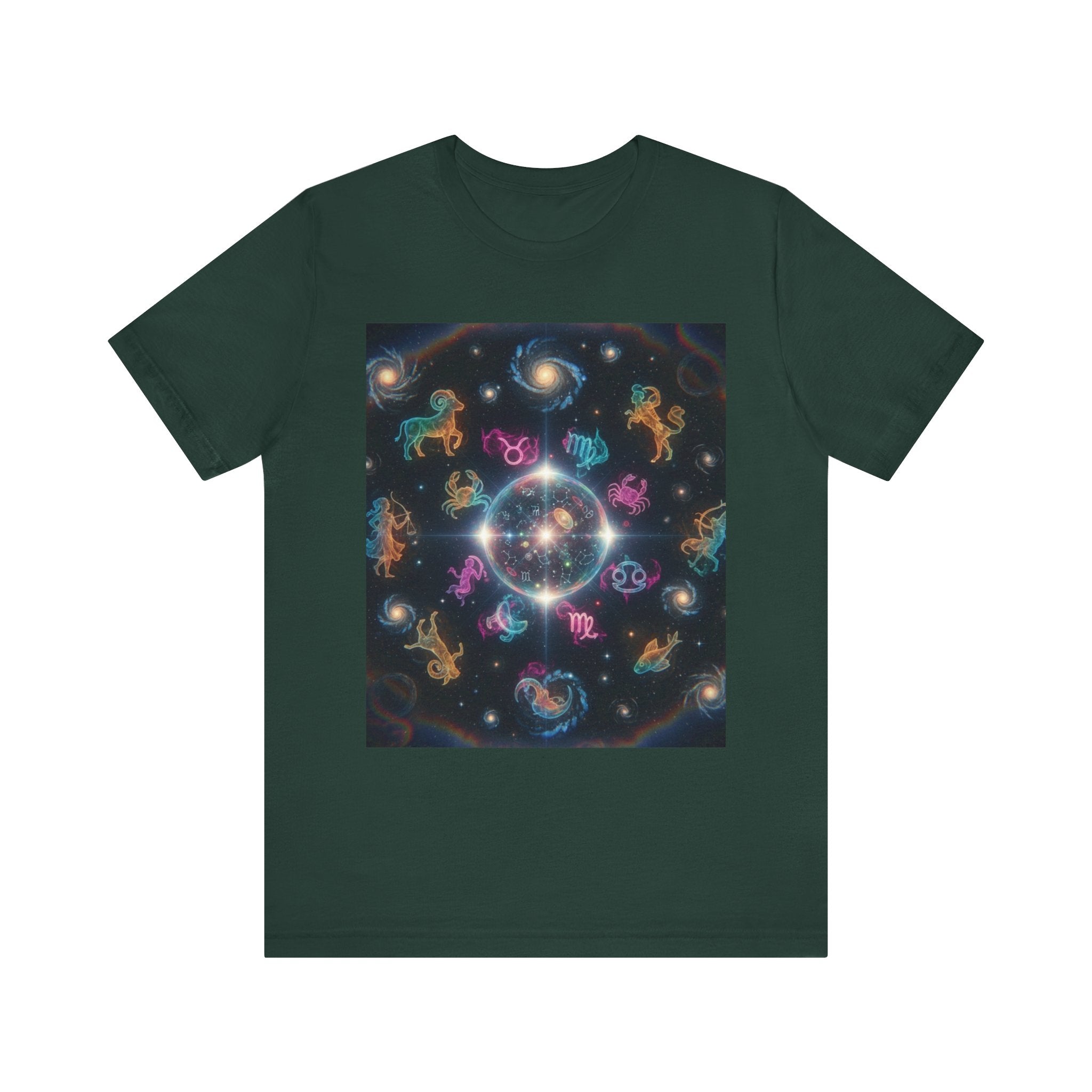 Unisex Zodiac Sign Short Sleeve Tee