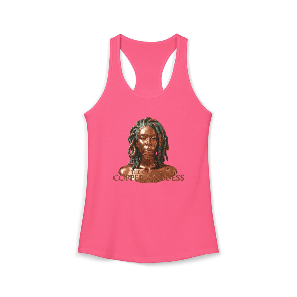 Copper Goddess Racerback Tank Top