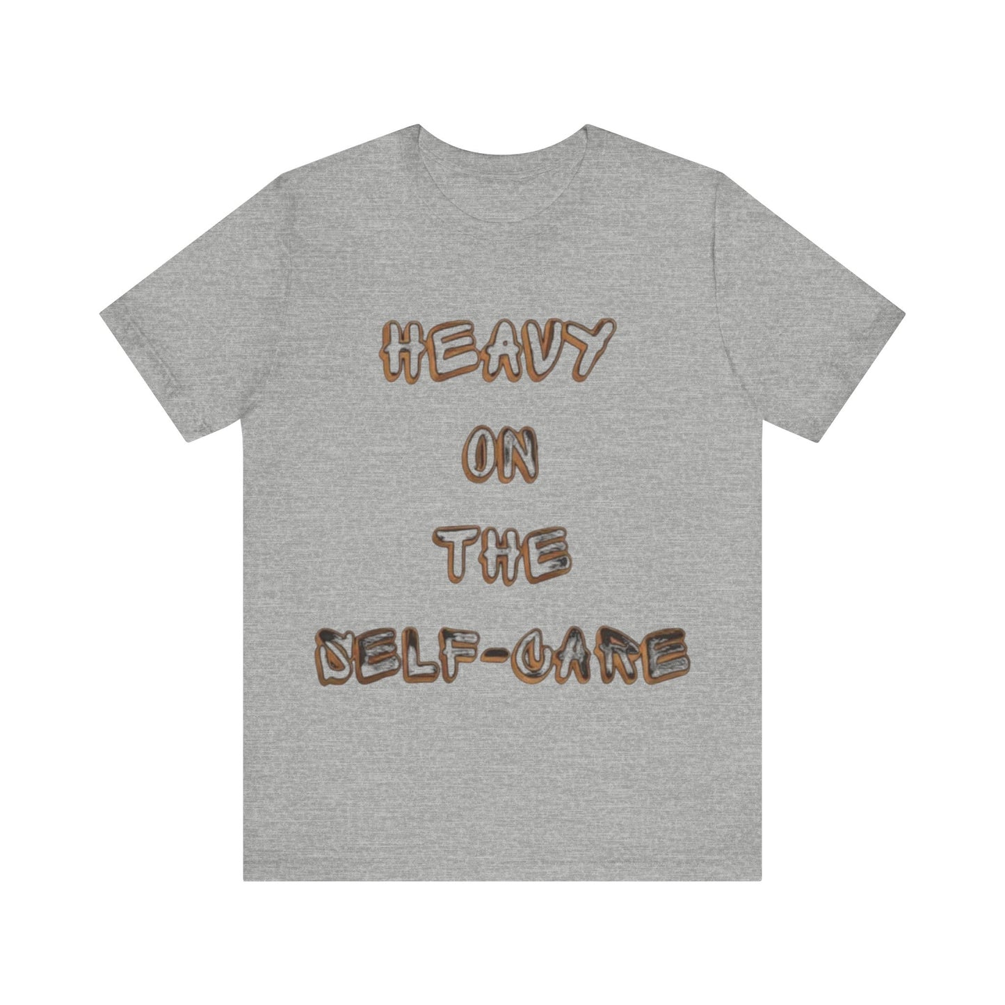 "Heavy on the Self-Care" - Self-Care T-Shirt, Gift for Wellness Advocates, Positive Vibes Tee, Every Day Wear, [...]