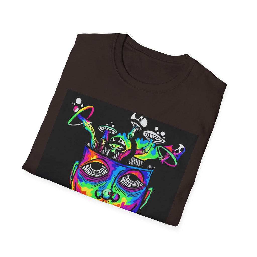 Psychedelic Portrait T-Shirt trippy world