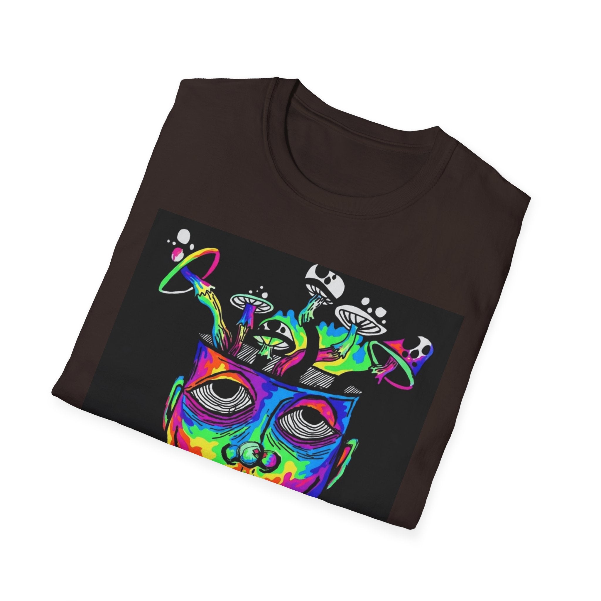 Psychedelic Portrait T-Shirt trippy world