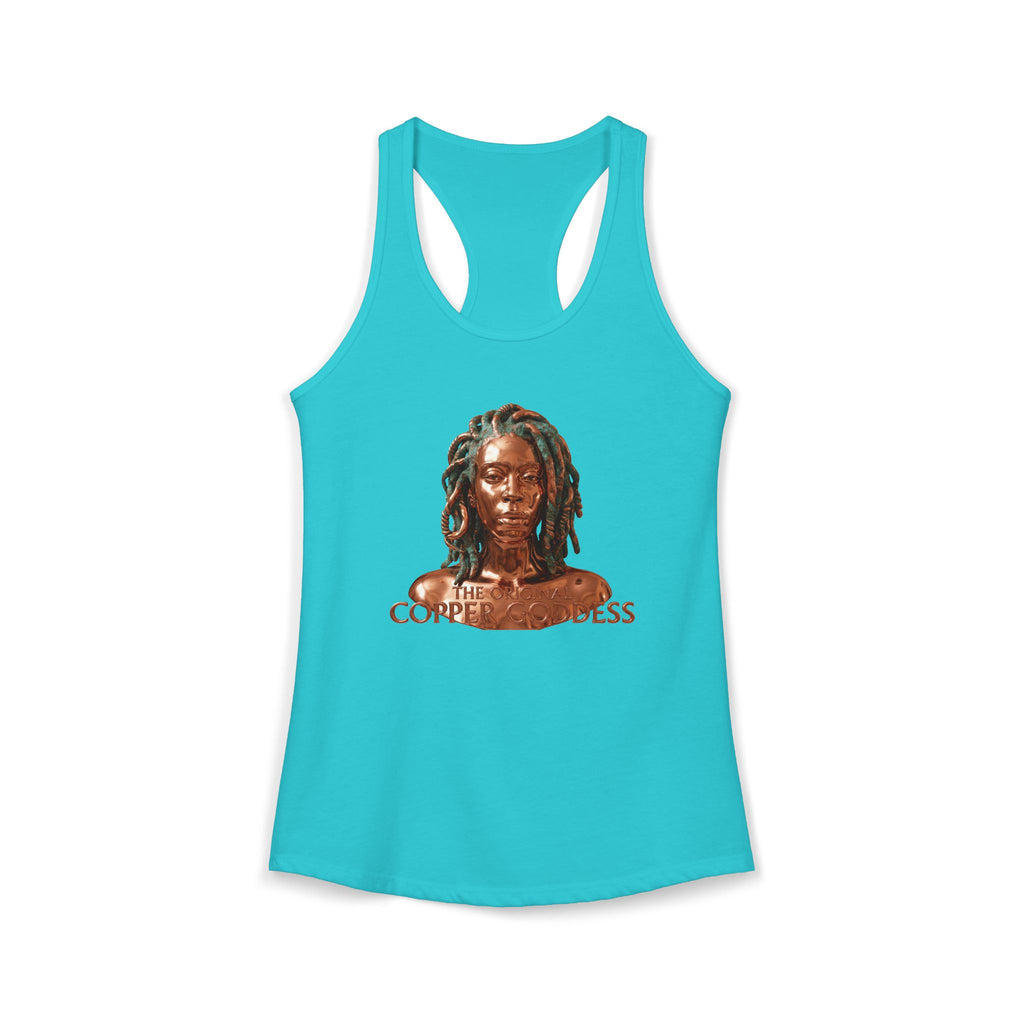 Copper Goddess Racerback Tank Top