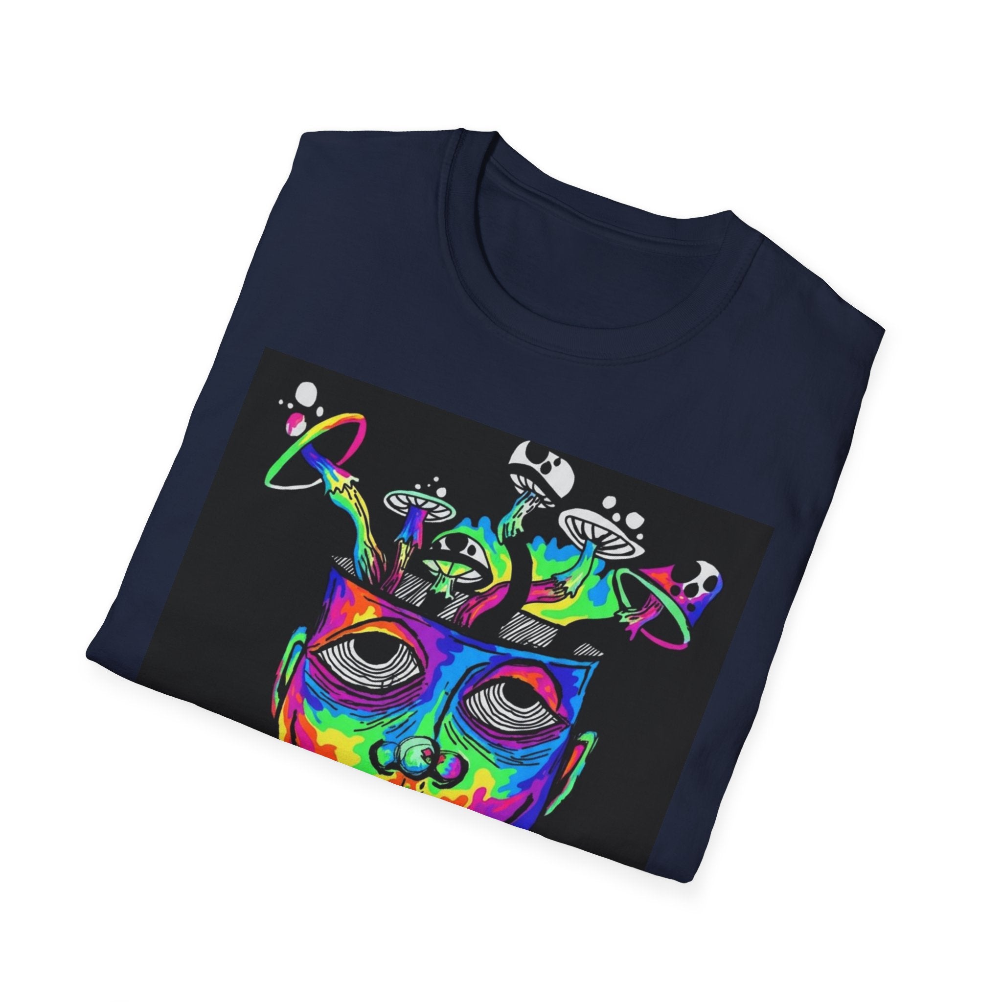 Psychedelic Portrait T-Shirt trippy world