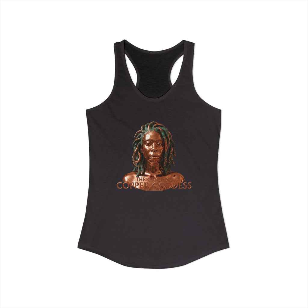 Copper Goddess Racerback Tank Top