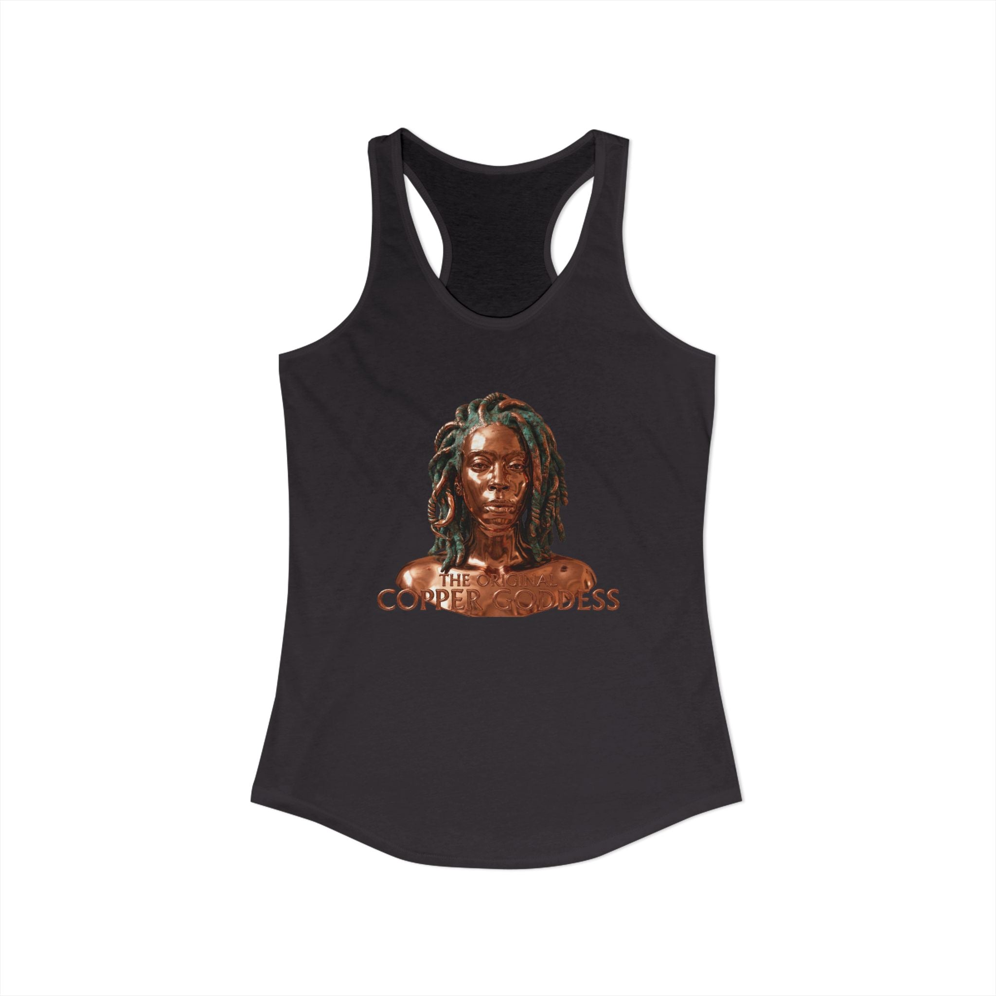 Copper Goddess Racerback Tank Top