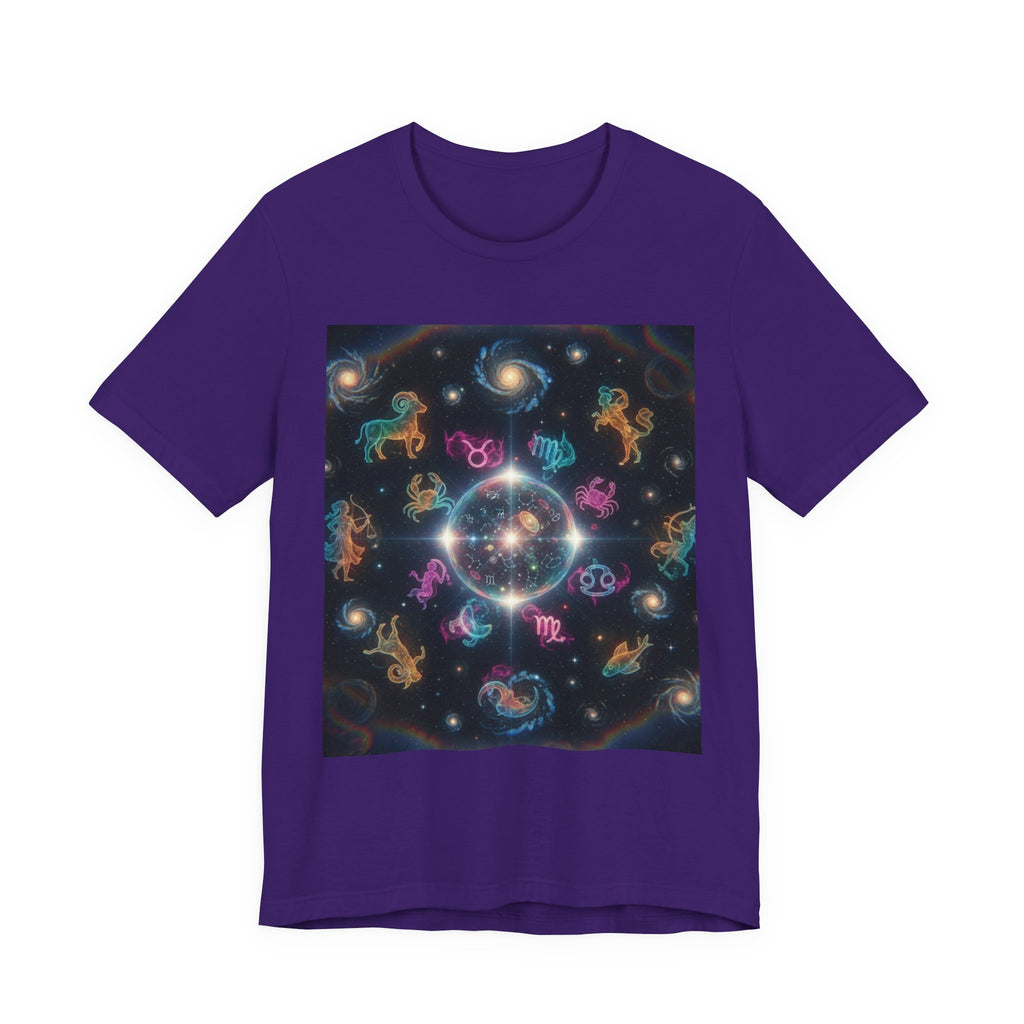Unisex Zodiac Sign Short Sleeve Tee