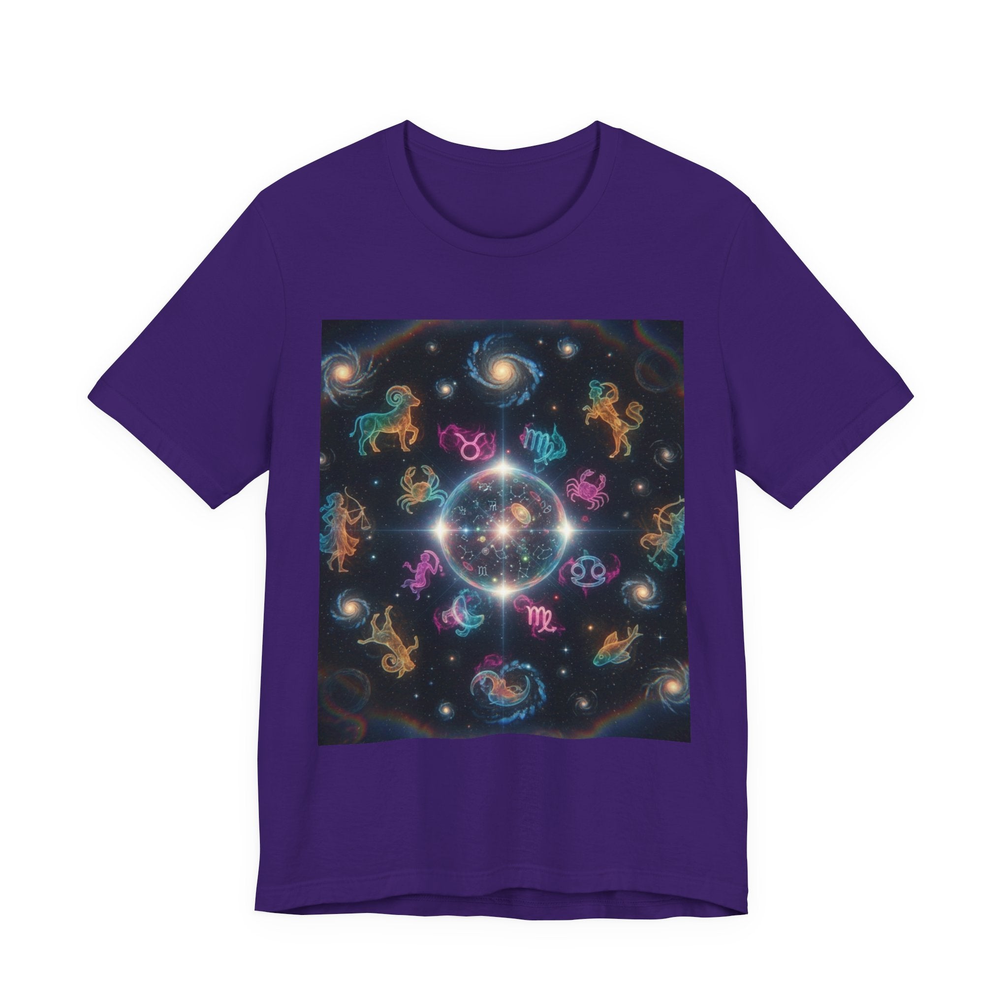 Unisex Zodiac Sign Short Sleeve Tee