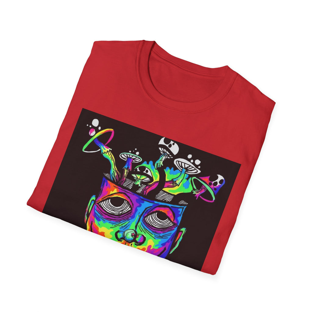 Psychedelic Portrait T-Shirt trippy world