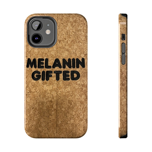 Melanin Gifted Tough Phone Cases, Black Culture Gift, Eco-Friendly Phone Case, Gift for Him, Gift for Her