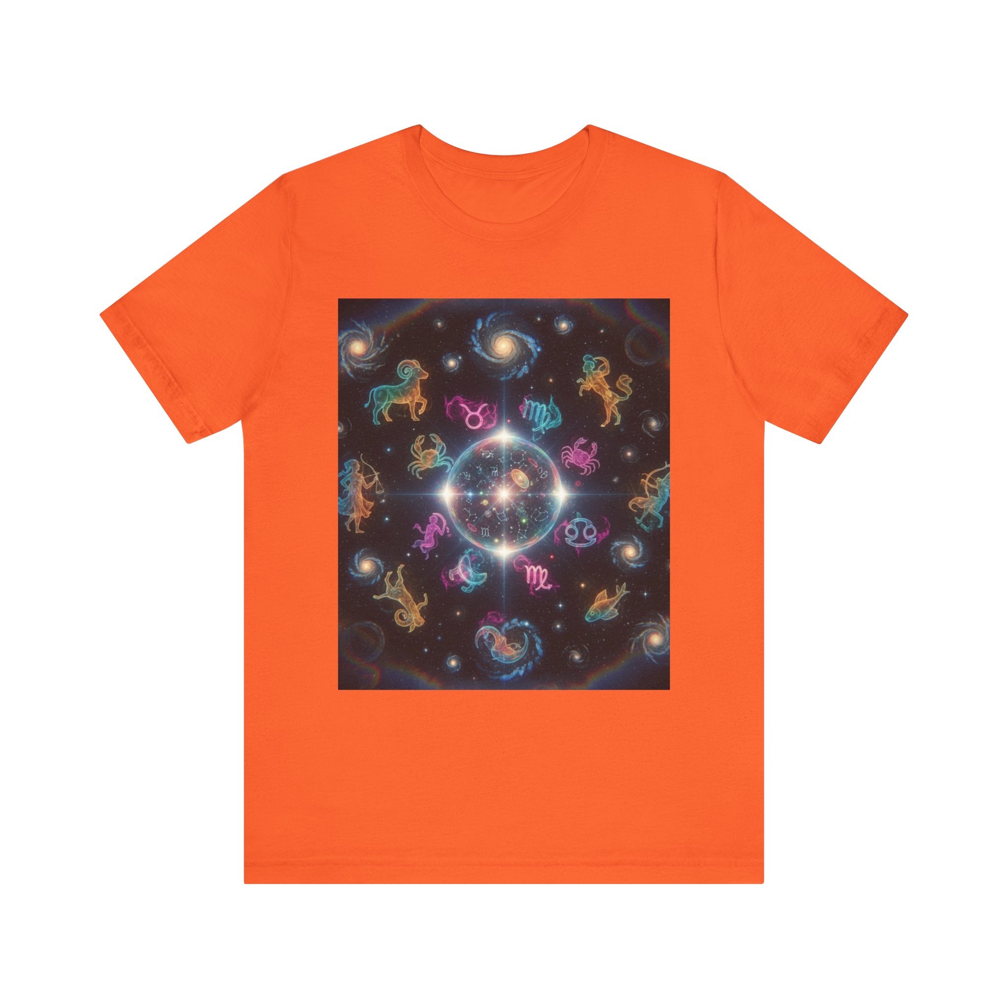 Unisex Zodiac Sign Short Sleeve Tee