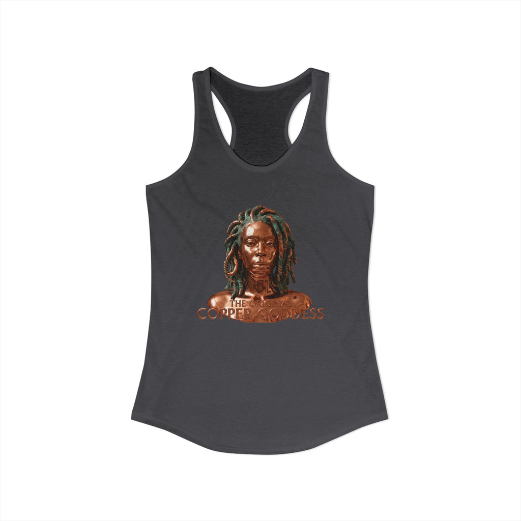 Copper Goddess Racerback Tank Top