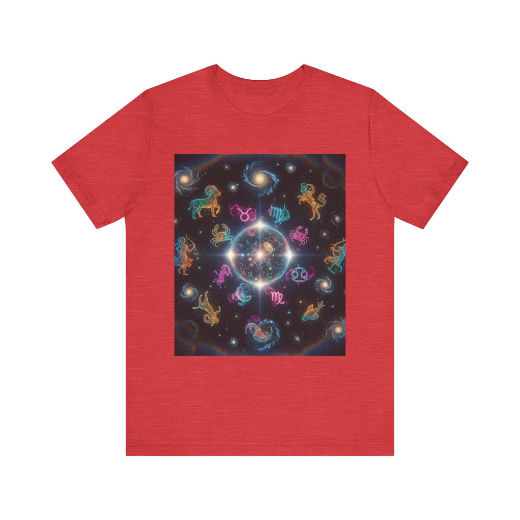 Unisex Zodiac Sign Short Sleeve Tee