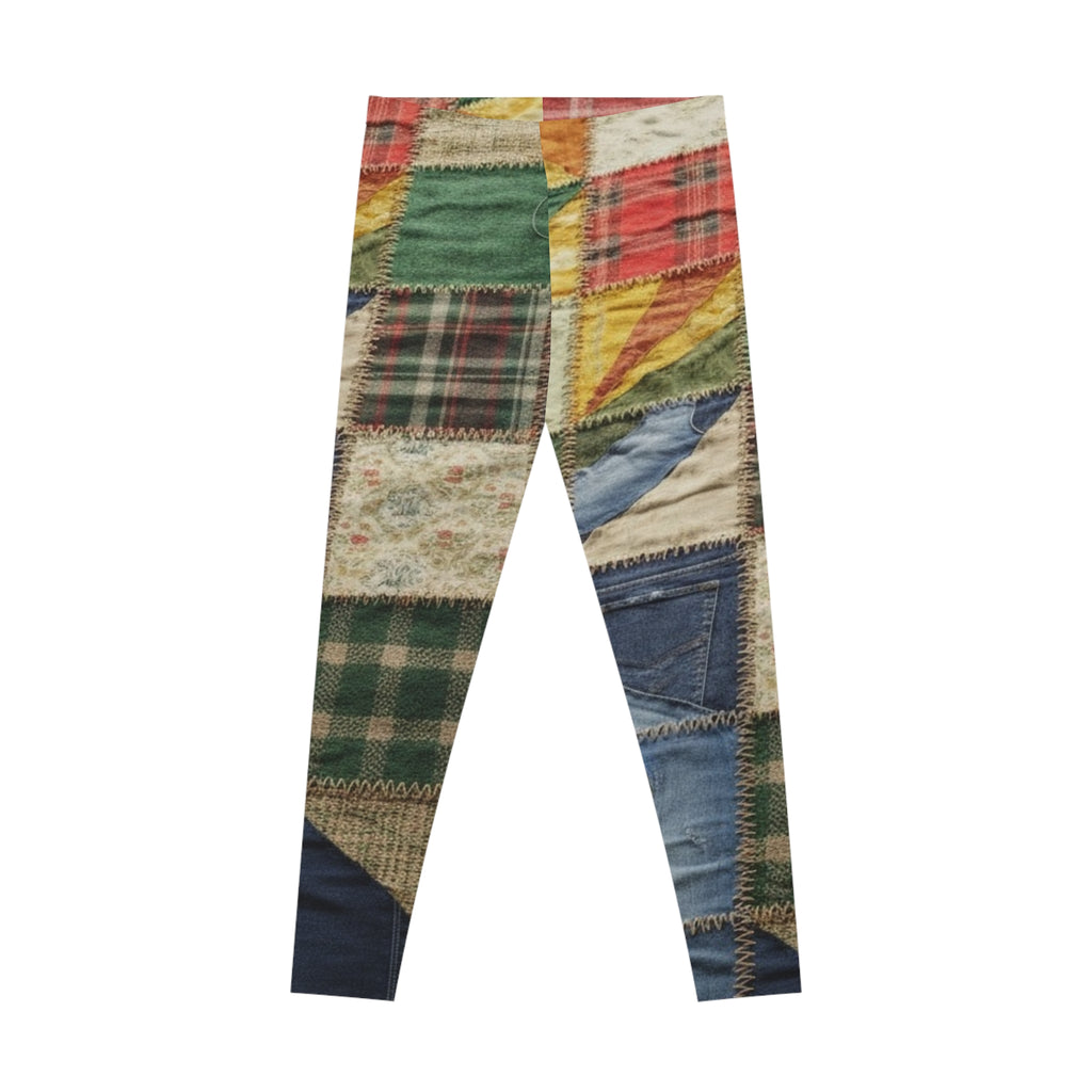 Patchwork Style Leggings