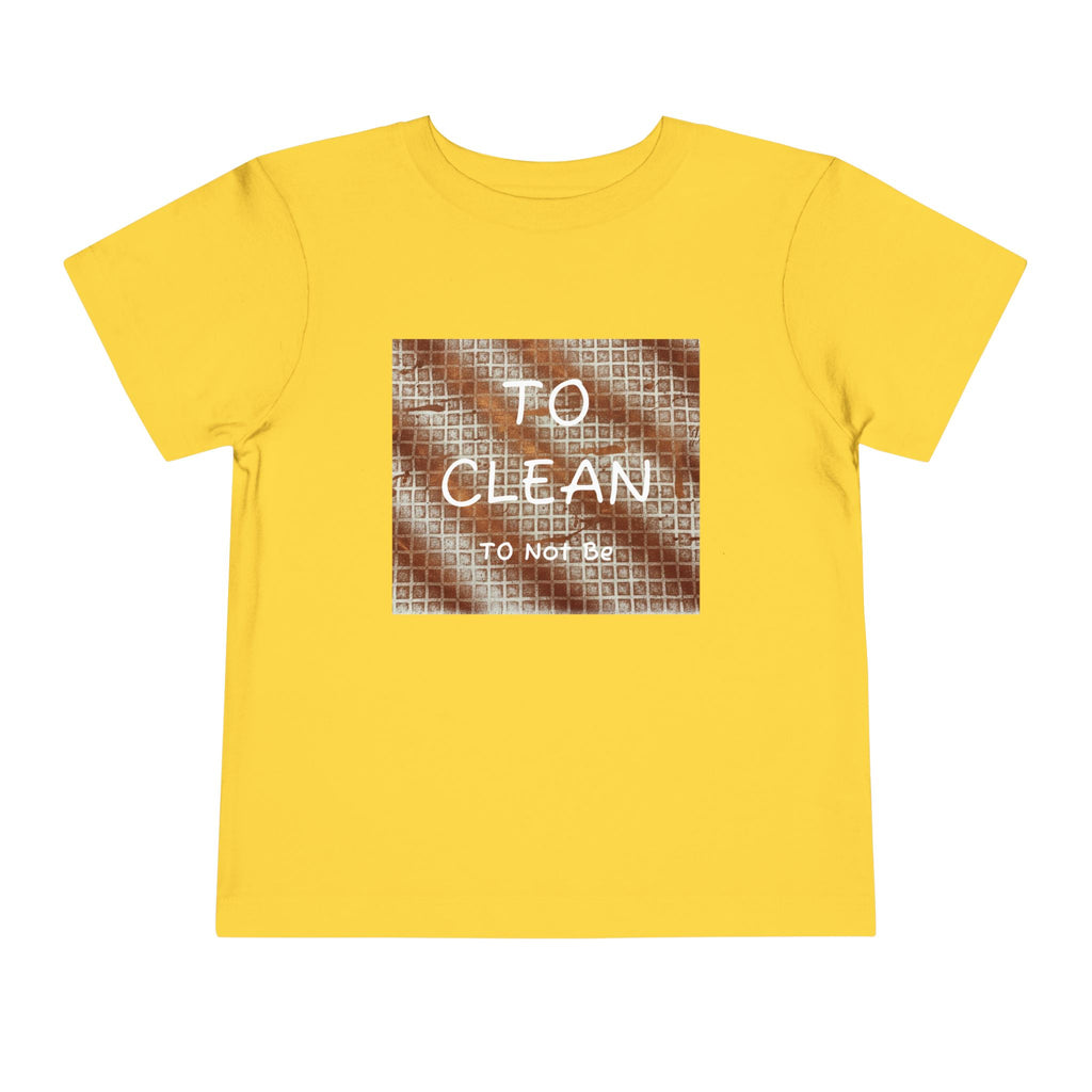 To Clean Toddler Tee