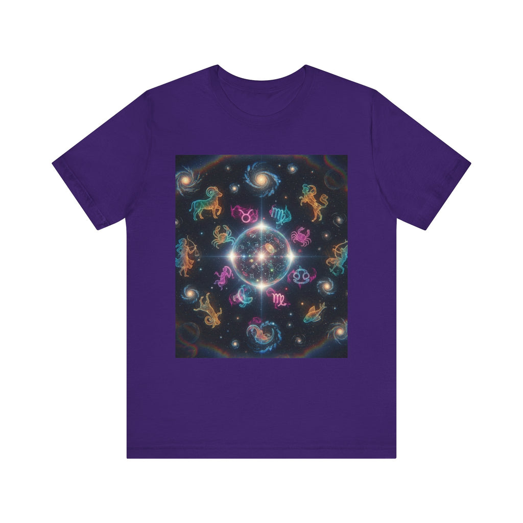 Unisex Zodiac Sign Short Sleeve Tee