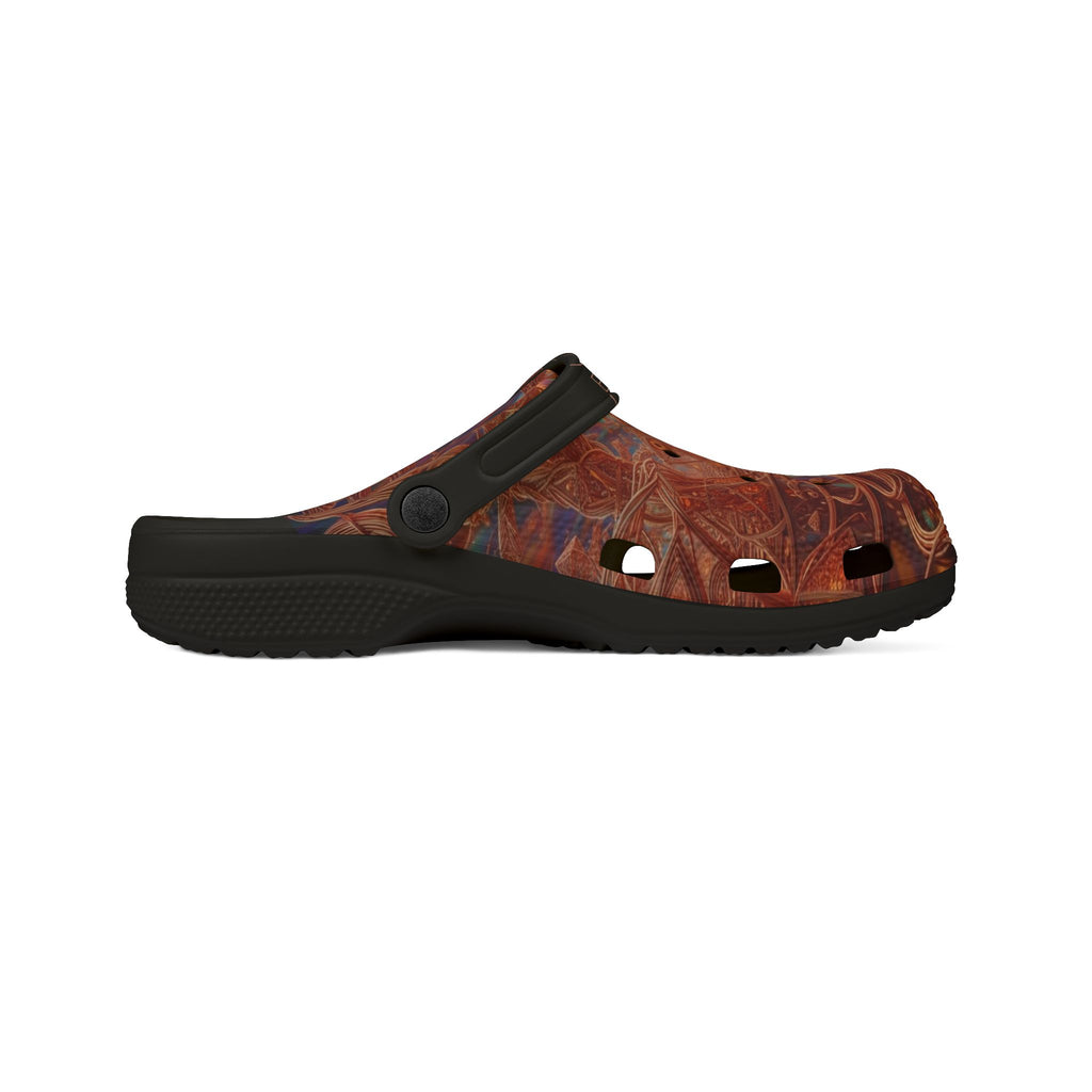 WKE WRLD Copper Inspired Crocs Design #2