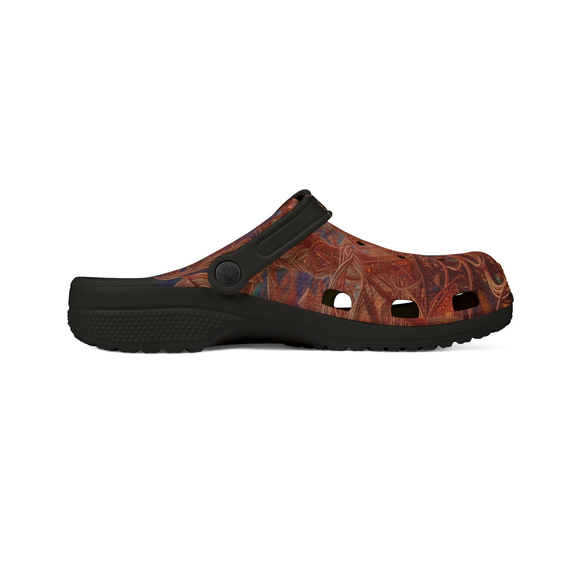 WKE WRLD Copper Inspired Crocs Design #2