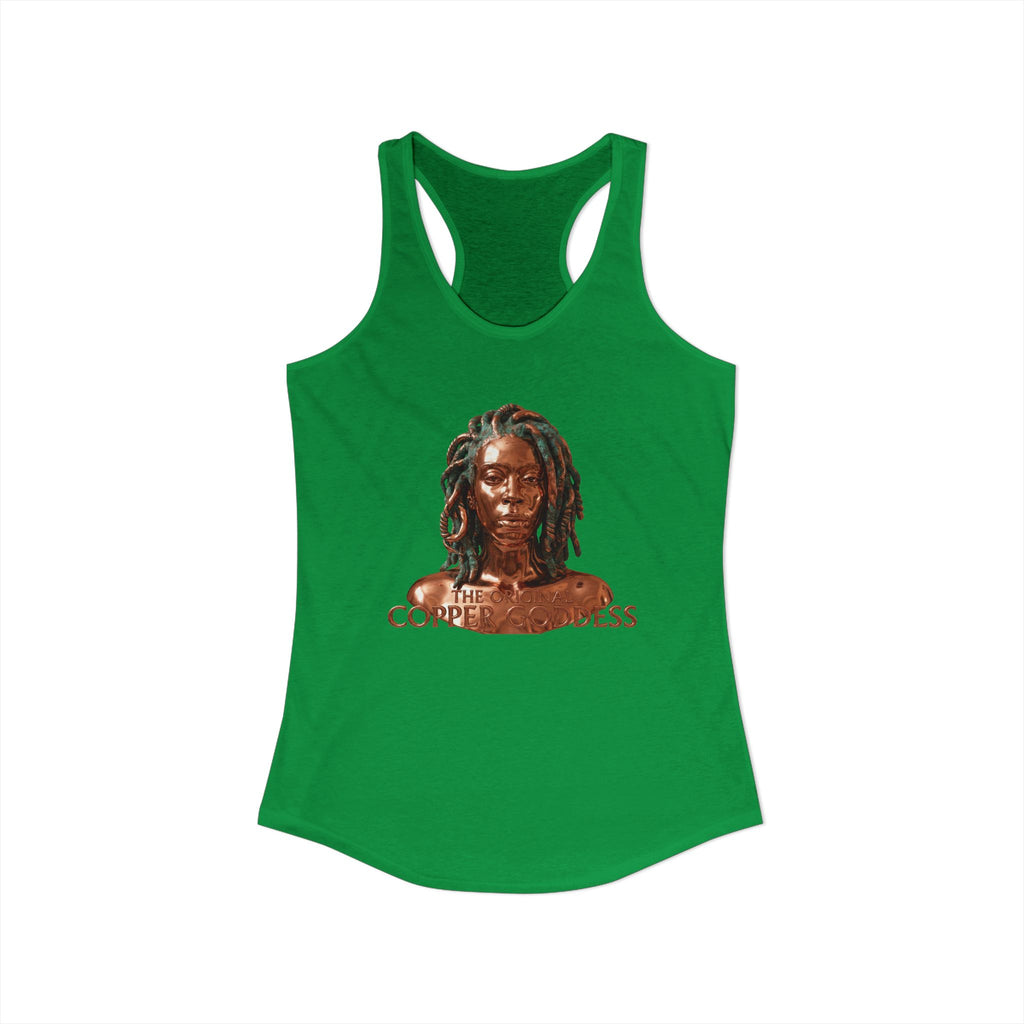 Copper Goddess Racerback Tank Top