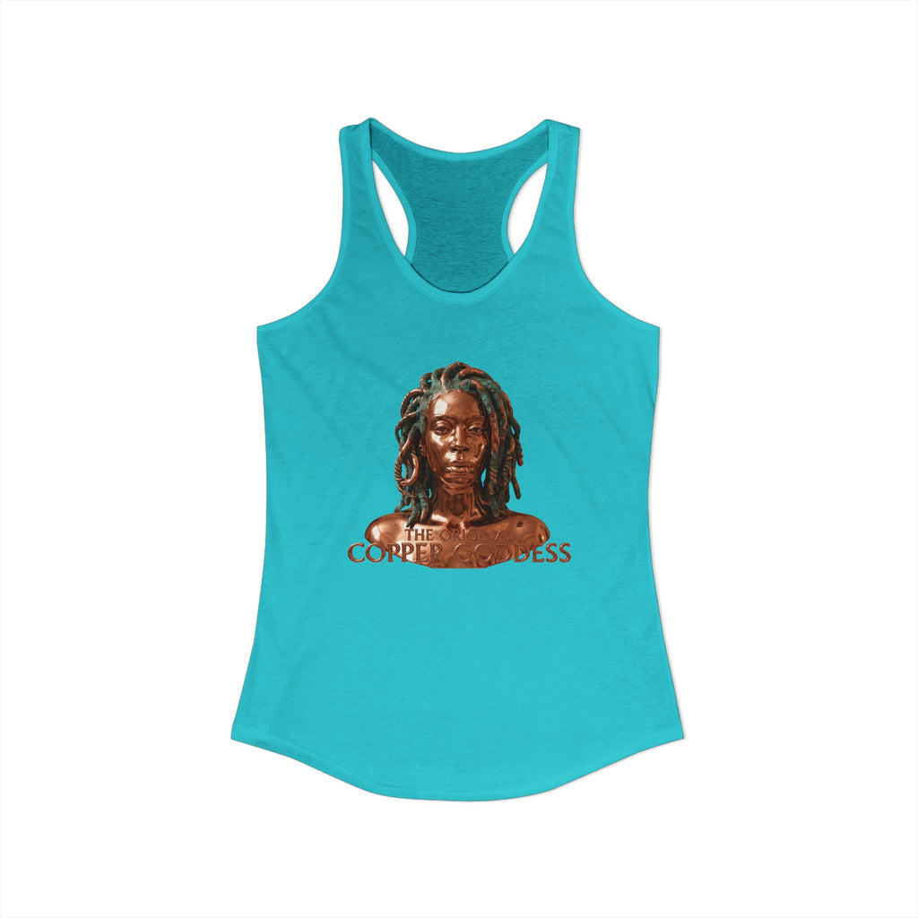 Copper Goddess Racerback Tank Top