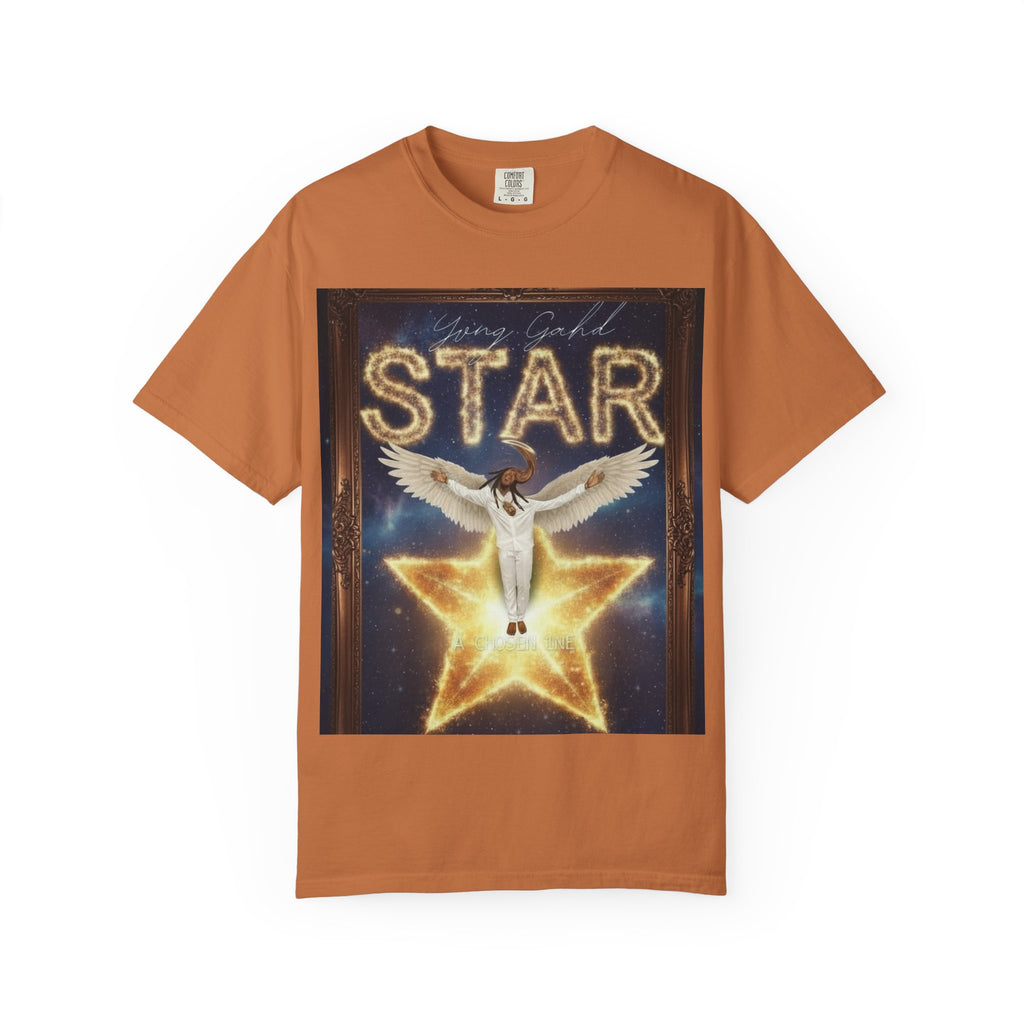 Star Angel Graphic T-Shirt — 'Star' Illustration Tee