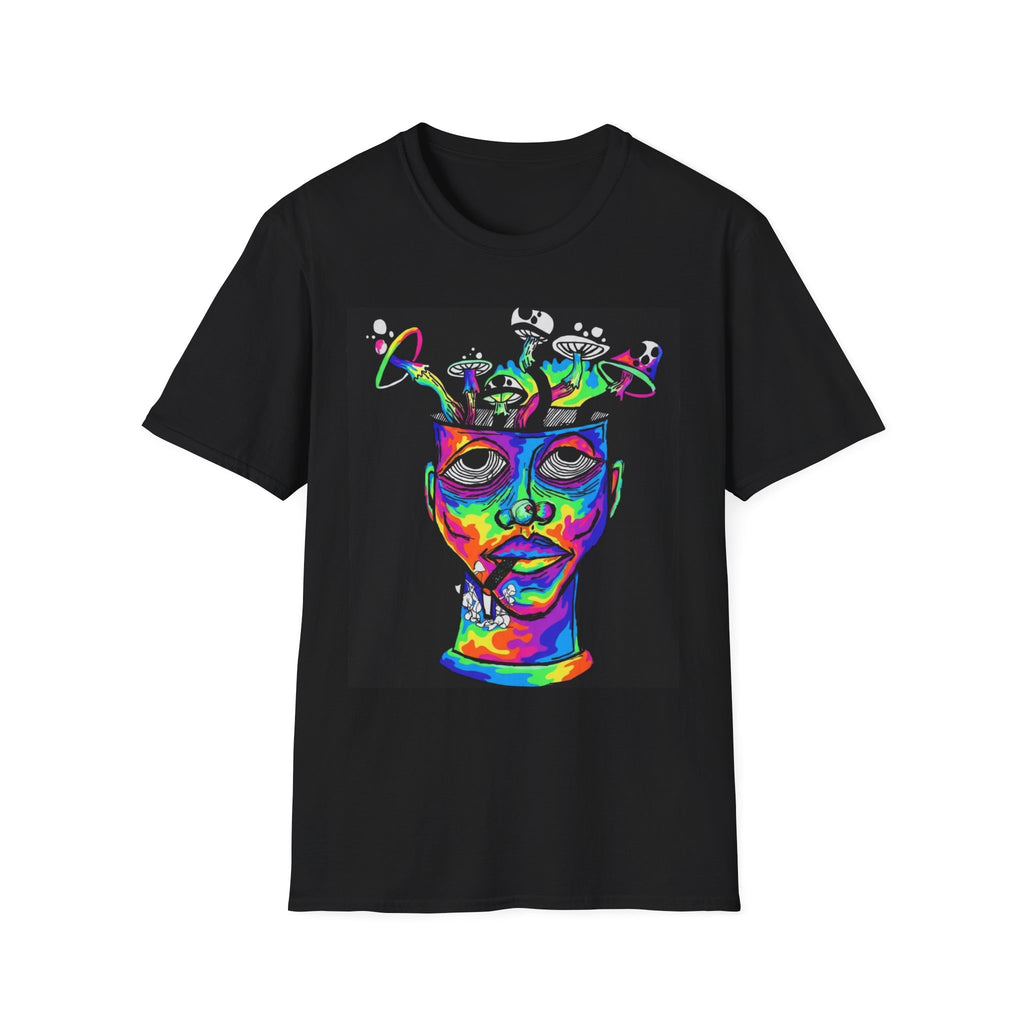 Psychedelic Portrait T-Shirt trippy world