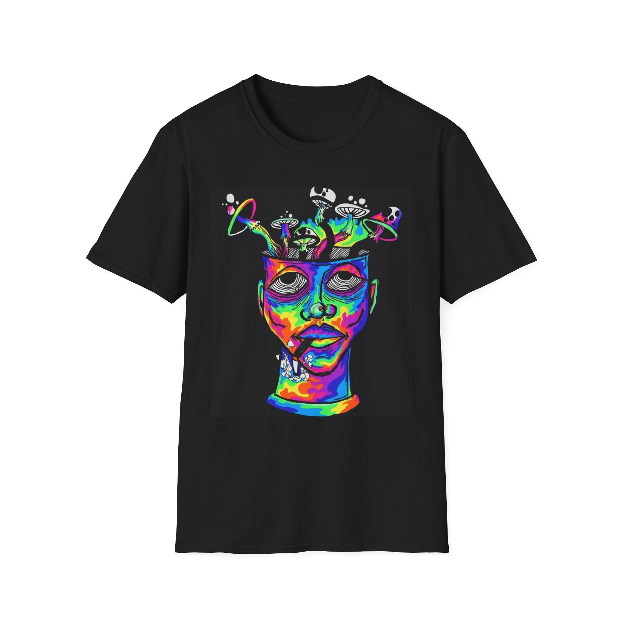 Psychedelic Portrait T-Shirt trippy world