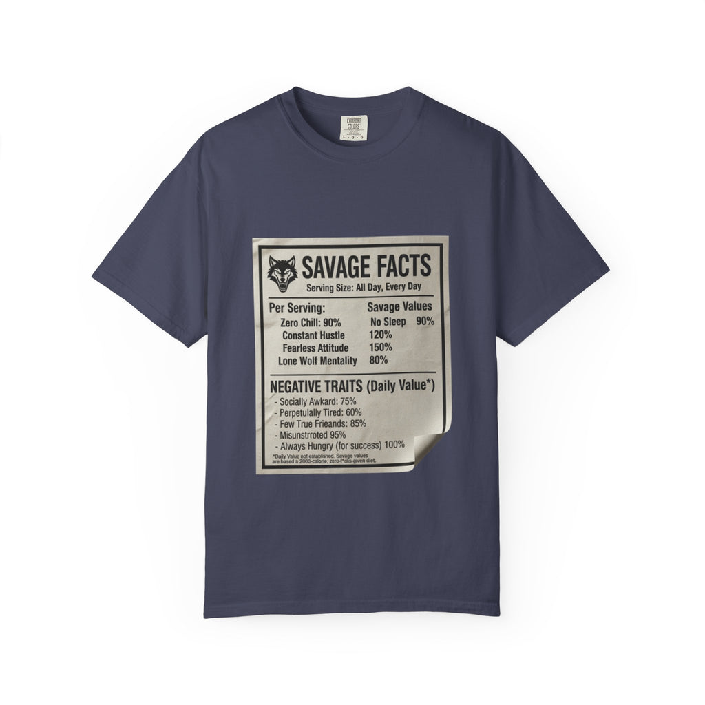 Savage Facts Unisex T-Shirt – Fun Graphic Tee for Casual Wear