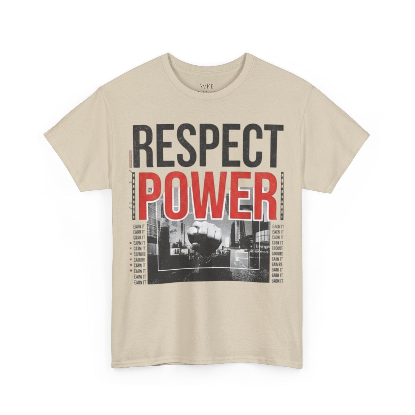 Respect Power Unisex Heavy Cotton Tee