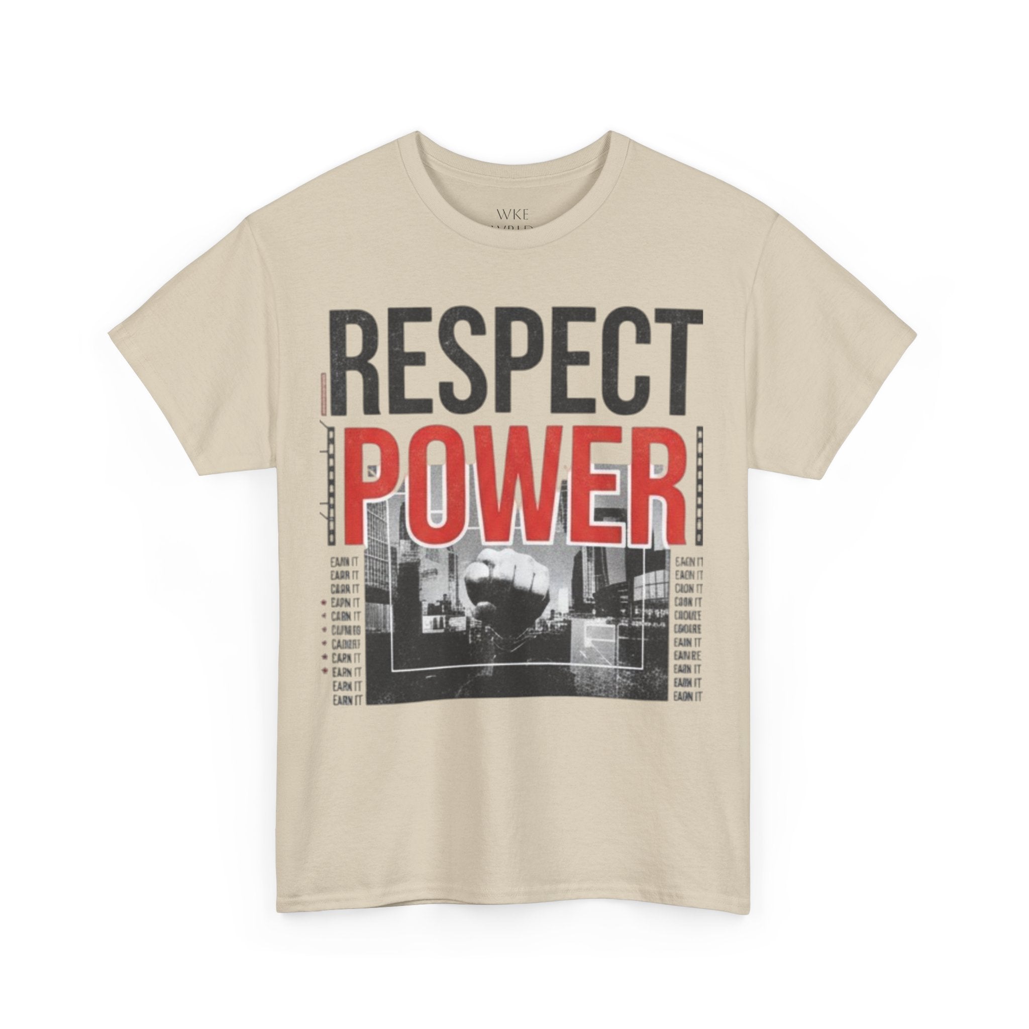 Respect Power Unisex Heavy Cotton Tee